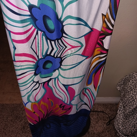 Claudia Richard Multicolor tropical maxi dress - Picture 5 of 12